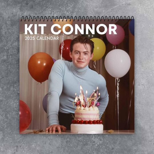 Kit Connor Wall Calendar 2025 | Celeb 2025 Calendar | Heartstopper Movie | Kit Connor Actor Fan | Best Gift For Christmas, New Year