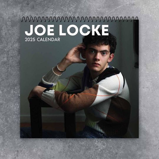Joe Locke Calendar 2025 | Celeb 2025 Calendar | Heartstopper Movie | Children's and Family Emmy Award | Best Gift For Christmas, New Year