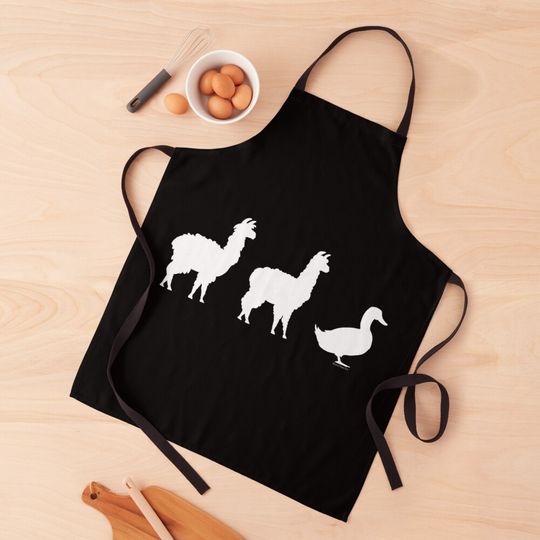 Llama Llama Duck Walking Design Apron