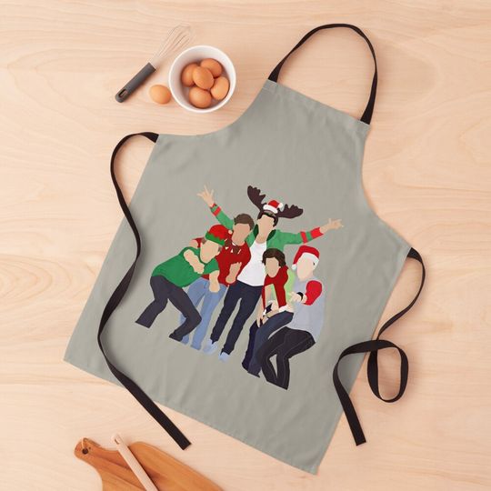 One Direction Christmas  Apron