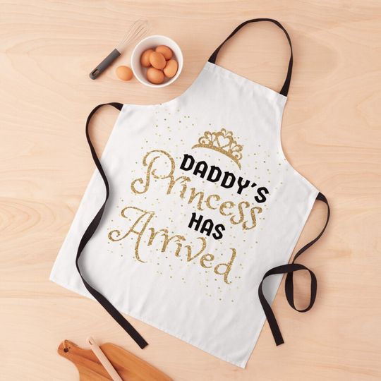 Daddy&x27;s princess baby one-piece Classic . Apron
