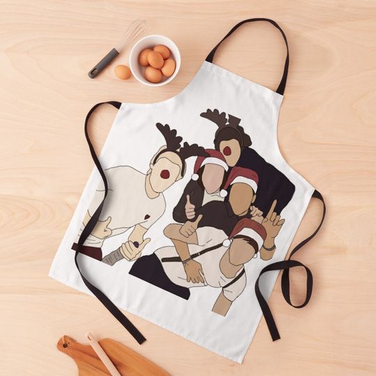 one direction- christmas  Apron