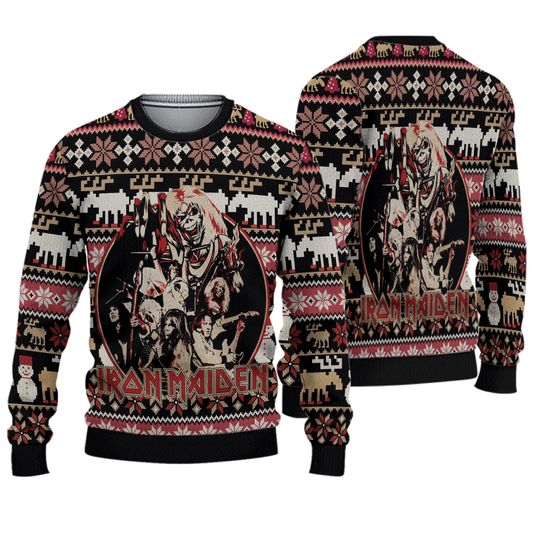 Iron Maiden Christmas - Sweater Ugly Christmas Sweater