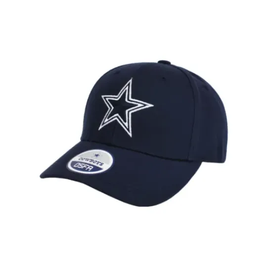 COWBOYS football Dallas Cowboys Basic Wool Logo Navy Blue Strapback Cap Men Women Hat