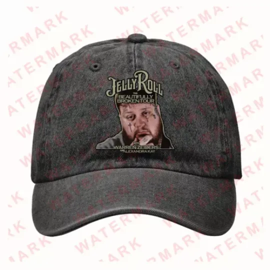 Hats JELLY ROLL THE BEAUTIFULLY BROKEN TOUR 2024 Caps