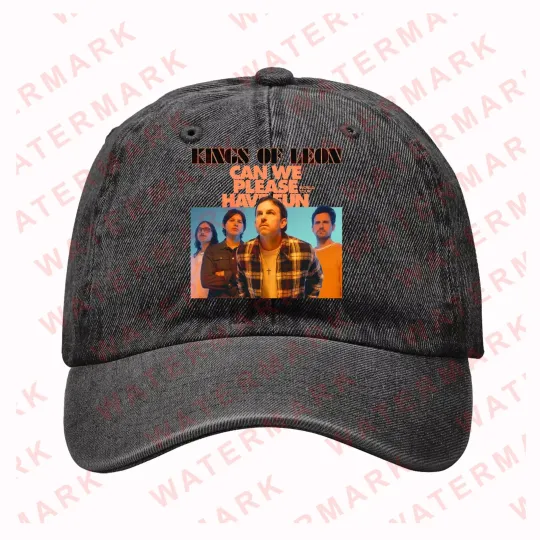 Hats KINGS OF LEON CAN WE PELASE HAVE FUN WORLD TOUR 2024 Caps