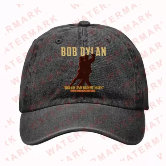 Hats BOB DYLAN ROUGH AND ROWDY WAYS WORLD WIDE TOUR 2021-2024 Caps