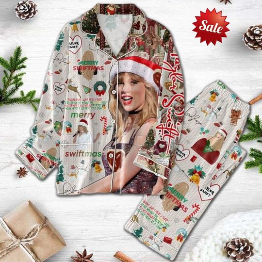 Discover taylor version Christmas Pajamas Set, taylor version Pajamas Set, taylor version Pajama Set For Women, The Eras Tour Pajamas Set, taylor version 2023 Pajamas For Party