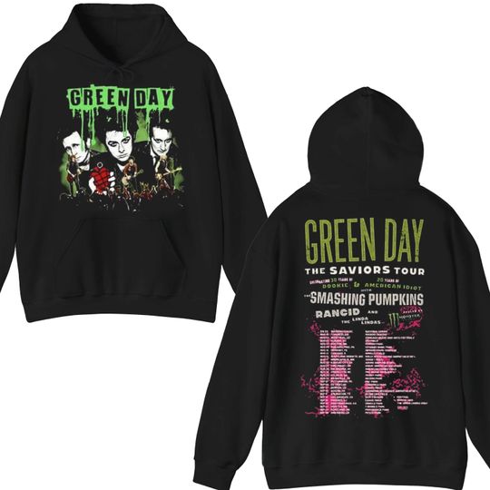Green Day Tour Unisex shirt Iconic Band Merch | Rock Concert Apparel Vintage