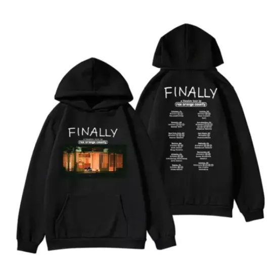 Rex Orange County Hoodie FINALLY A Theatre Tour 2024 Hoodie