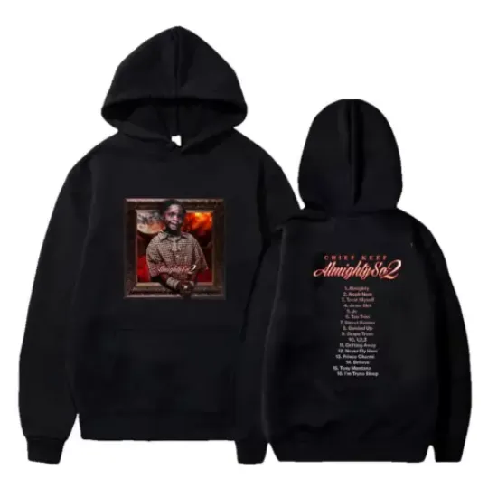 2-sided hoodie music lovers, The Almighty Chief Keef Tour Hoodie