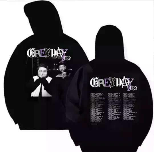 Grey Day Tour 2023 suicideboys unisex hoodie gift