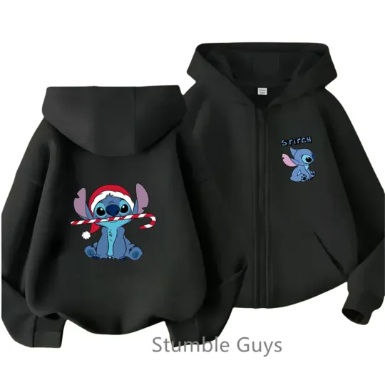 Fashion Stitch Double Sided Zipper Hoodie | Unisex Zip Up Jacket