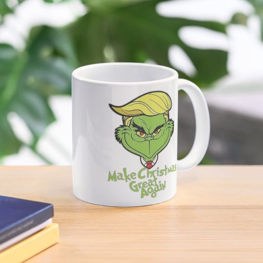 Make Christmas Great Again - Funny funny character Political Satire Coffee Mug