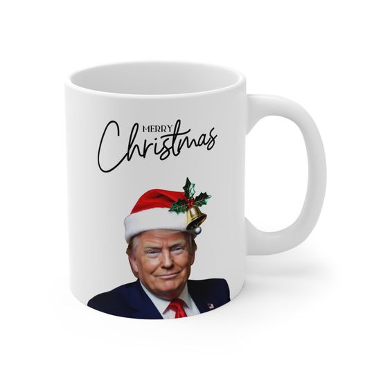 Trump Make Christmas Great Again,Mug Collection ,Funny Political Holiday Coffee Cups,Christmas Gift for Trump Fans,Festive & Sarcastic