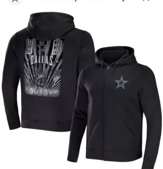 Men's Dallas Cowboys football X Darius Rucker Zip Up Hoodie