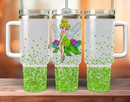 Tinker Bell Inspired 40oz Tumbler