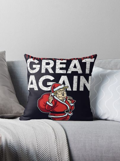 Make Christmas Great Again Pillow