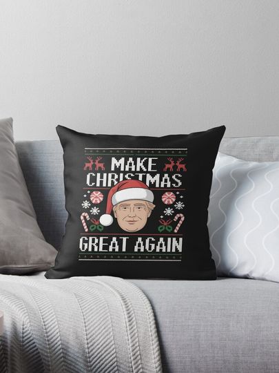 Make Christmas Great Again Pillow
