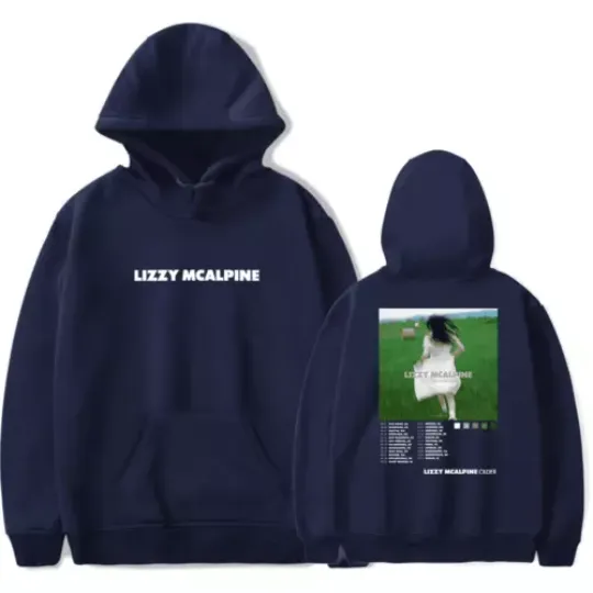 2 sided hoodie, Lizzy Mcalpine Merch Hoodie The Older Tour 2024 Tracklist Hoodie
