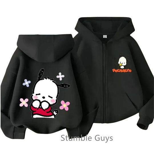 New Pochacco Zipper Hoodie