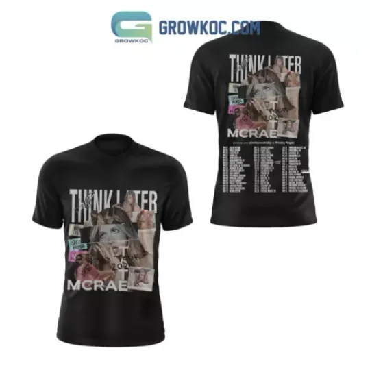 Tate McRae World Tour 2024 3D T-Shirt