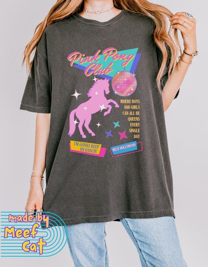 Chappell Roan Shirt - PINK PONY CLUB Tshirt, Midwest Princess Tour Chappell Roan Merch, Hot To Go Fans Concert Tee, Chappell Music Lover Tee