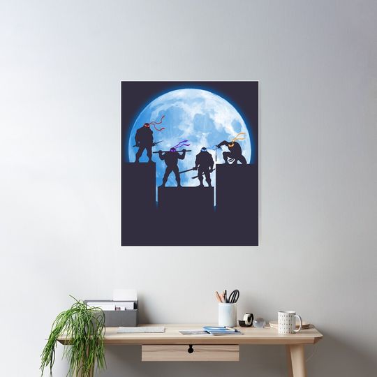 Great Gift Ninja Turtles Gift For Christmas Poster