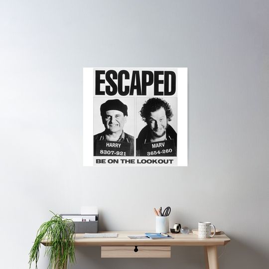 Wet Bandits Escape Poster