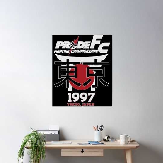 Pride FC Vintage 1997 Tokyo Japan     Poster