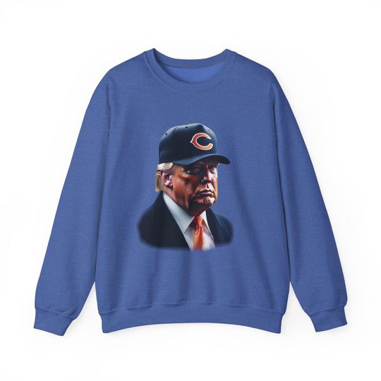 Donald Trump Chicago Bears Crewneck / Make the Bears Great Again