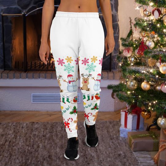 Ugly Christmas Athletic  Joggers | Football Pants | Winter Pants