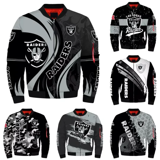Las Vegas Raiders Men's Bomber Jacket