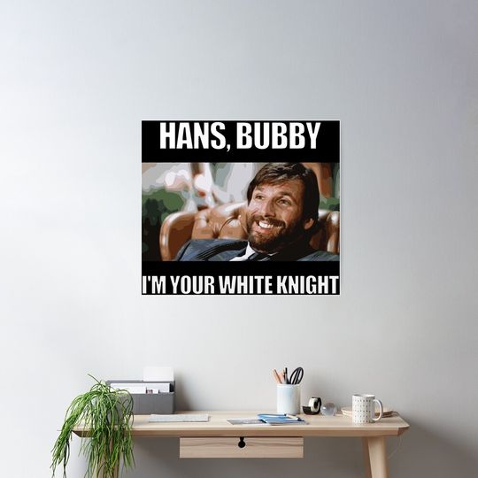 Die Hard, Ellis the white knight  Poster