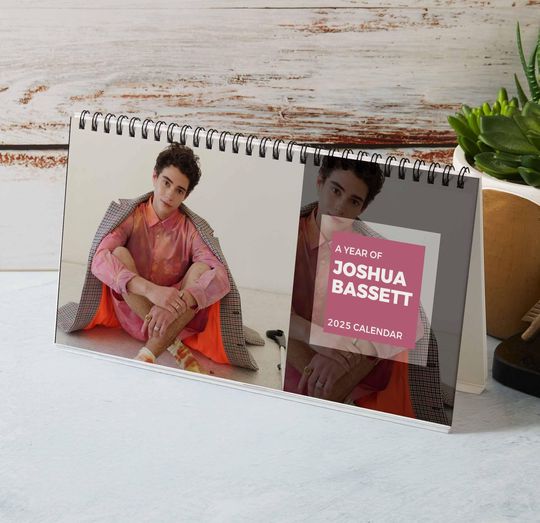 Joshua Bassett Calendar 2025 | Celebrity 2025 Calendar | High School Musical Movie | Best Gift For Christmas, New Year