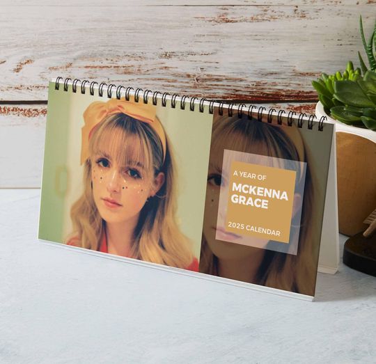 Mckenna Grace Calendar 2025 | Celebrity 2025 Calendar | Captain America Movie | Mckenna Grace Actor Fan | Best Gift For Christmas, New Year