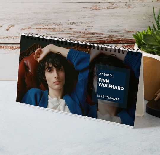 Finn Wolfhard Calendar 2025 | Celebrity 2025 Calendar | Stranger Things Movie | Best Gift For Christmas, New Year