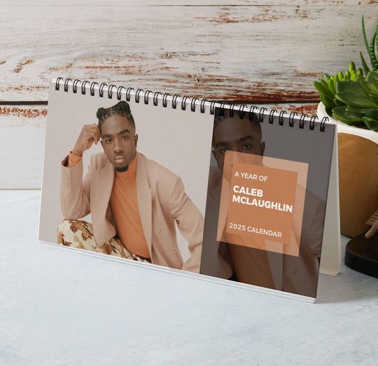 Caleb McLaughlin Calendar 2025 | Celebrity 2025 Calendar | Stranger Things Movie | Best Gift For Christmas, New Year