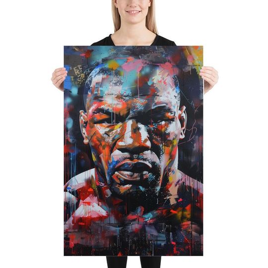 Mike Tyson, IRON MIKE Poster | Boxing Poster