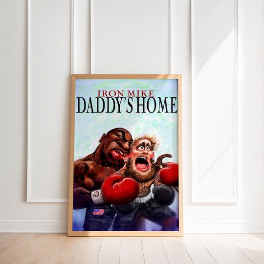 Mke Tyson Vs Jake Paul Poster | Boxing Poster