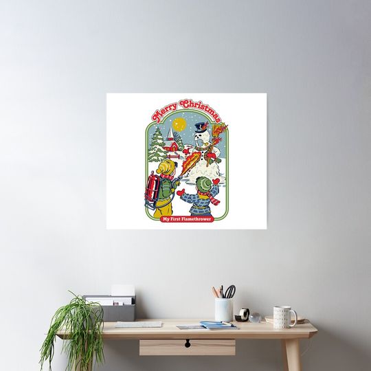 My First Flamethrower Poster