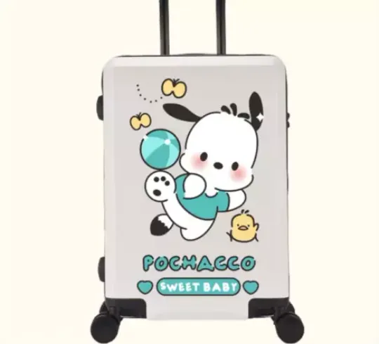 SANRIO POCHACCO Suitcase | Cartoon Luggage | Gift For Kids
