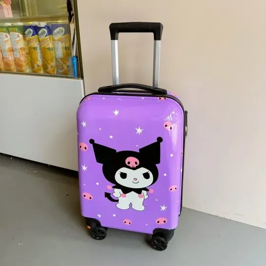 Kuromi Anime Suitcase | Cartoon Luggage | Gift For Kids