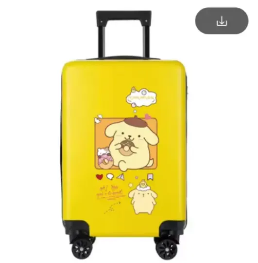 SANRIO HELLO KITTY POMPOMPURIN Suitcase | Cartoon Luggage | Gift For Kids