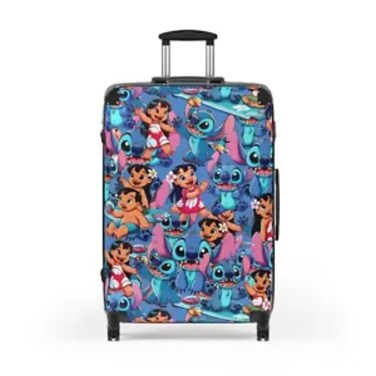 Lilo & Stitch Suitcase | Cartoon Luggage | Gift For Kids