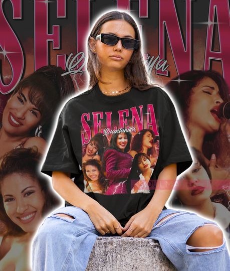 Retro Selena Quintanilla Shirt, Vintage Selena Quintanilla Tshirt, Selena Quintanilla Shirt, 90s Bootleg Gift Tee