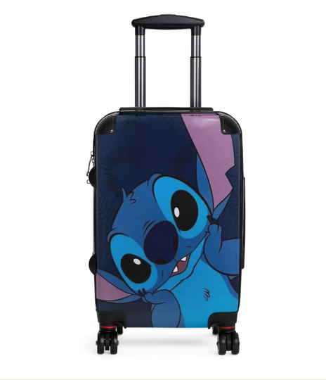 Disney Stitch Suitcase | Cartoon Luggage | Gift For Kids