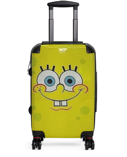 Sponge Bob Suitcase | Cartoon Luggage | Gift For Kids