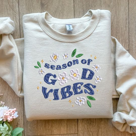 Season of Good V | Good V Sweater | Good V Only Hoodie | Positive Energy Gifts | Manifest Sweaters | Trendy Sweater | Positivity
