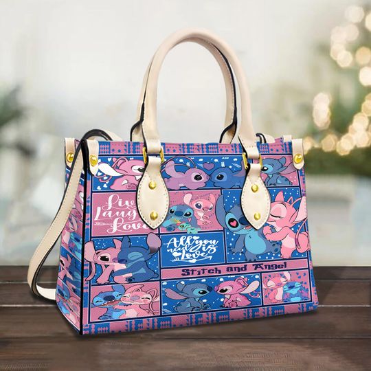 Disney Lilo and Stitch Vintage Leather Handbag